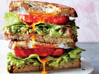 Egg-in-a-Nest BLT Sandwiches Recipe | Cooking Light image