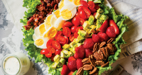 Strawberry Cobb Salad with Dairy-Free Ranch Dressing ... image