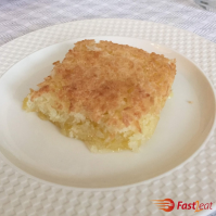 Creamy baked coconut dessert (Brazilian cocada) Fast2eat ... image