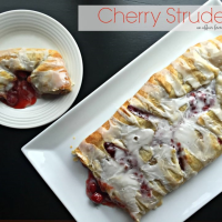 Cherry Strudel {only 5 ingredients!} image