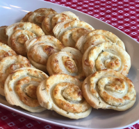 Easy 3-Ingredient Cheese Pinwheels Recipe | Allrecipes image