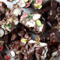 Rocky Road Candy — Let's Dish Recipes image