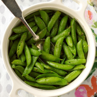 Zesty Sugar Snap Peas Recipe: How to Make It image