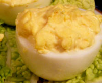 Blue Smoke Deviled Eggs Recipe - Food.com image