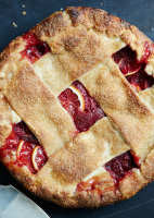 Strawberry-Lemon Lattice Pie Recipe | Bon Appétit image
