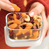 Healthful Fruit-and-Nut Mix Recipe | MyRecipes image