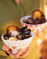 Steamed Mussels and Clams Recipe | Martha Stewart image