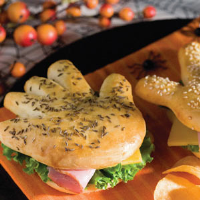 Halloween Handwiches Recipe: How to Make It image
