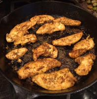 Skillet Blackened Chicken Tenders - Meal Planner Pro image