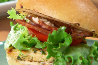 Grilled Chicken And Bacon Sandwich Recipe | Hidden Valley ... image