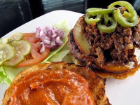 Smokey Burger : Recipes : Cooking Channel Recipe | Cooking ... image