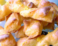 Double Glazed Spanish Puff Pastry Twists Recipe | SideChef image