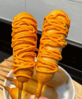 Crispy & Easy Air Fryer Corn Dogs Recipe | TopAirFryerRecipes image