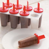 Chocolate Popsicles Recipe: How to Make It image