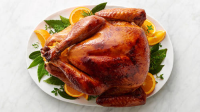 Maple-Bourbon-Brined Turkey Recipe - Tablespoon.com image