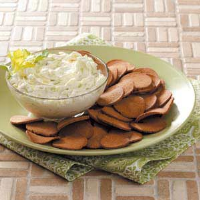 Cucumber Onion Dip Recipe: How to Make It image