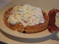 Sour Cream Waffles Recipe - Food.com image
