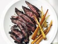 Skirt Steak With Roasted Root Vegetables Recipe | Food ... image