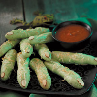 Witch's Hairy Finger Breadsticks Recipe: How to Make It image