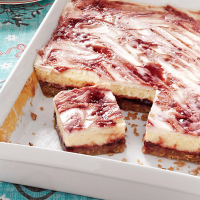 Raspberry Cheesecake Bars Recipe: How to Make It image