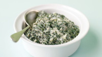Easy Creamed Spinach Recipe | Martha Stewart image