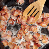 Warm Bacon Vinaigrette Recipe | MyRecipes image