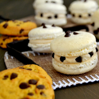 Cookie Dough Macarons Recipe - Food Fanatic image