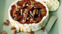 Baked Brie with Pecans Recipe | Martha Stewart image