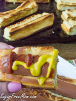 Low Carb Cloud Bread Hot Dog Rolls - Sugar-Free Mom image