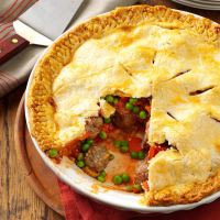 Meatball Pie Recipe: How to Make It - Taste of Home image