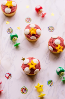Super Mario Cupcakes - My Heavenly Recipes image