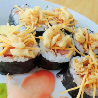 Barbeque Hot Dog Sushi Roll Recipe | Allrecipes image
