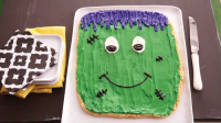 Frankenstein Cookie Cake Recipe - Pillsbury.com image