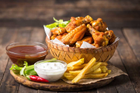 WINGS AND FRIES RECIPES