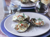 Oysters with Spaghetti and Whiskey Sauce recipe | Eat ... image