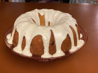 Cream Cheese Drizzle or Glaze | Just A Pinch Recipes image