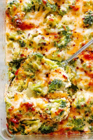 Creamy Broccoli Cheese Casserole | Easy Casserole Side Dish image