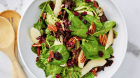Pear and Greens Salad with Maple Vinaigrette Recipe ... image