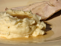 Slow-Roasted Turkey Breast With Gravy Recipe - Food.com image