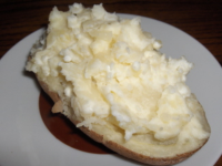 Twice Baked Potatoes/ Microwave Recipe - Food.com image
