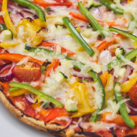 Healthy Veggie Pepper Pizza | Low Calorie Pizza Recipes ... image