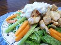 Light Buffalo Chicken Salad Recipe - Food.com image