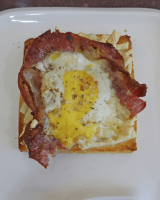 Easy Air Fryer Bacon and Eggs : Low Carb - TopAirFryerRecipes image