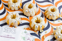 Mini Keto Bundt Cakes | Low Carb Ghost Cake – ChocZero image