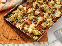 Quick Roasted Carrots and Cauliflower with Walnuts Recipe ... image