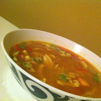 Mexican Chicken Soup with Rice (Caldo de Pollo con Arroz ... image