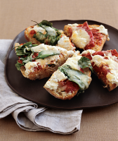Personal Pizzas Recipe | Real Simple image
