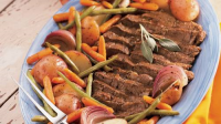 Beef Pot Roast with Vegetables And Herbs Recipe ... image
