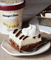 Häagen-Dazs® Vanilla Ice Cream Brownie Bars | Recipes ... image