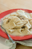 Recipes and tips to make home cooking easier, faster and more fun! - Chicken and Dumplings Recipe - Flat dumplings just like Cracker Barrel image